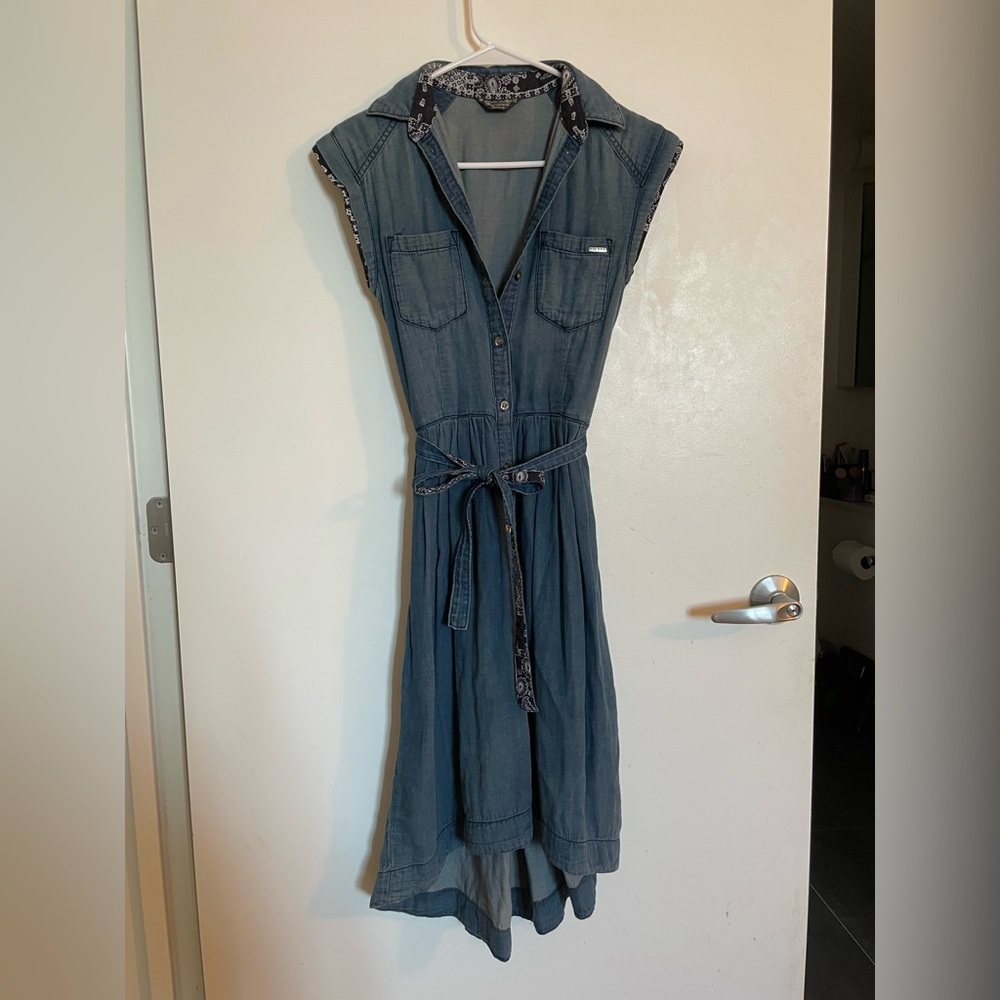 Diesel denim high low Dress